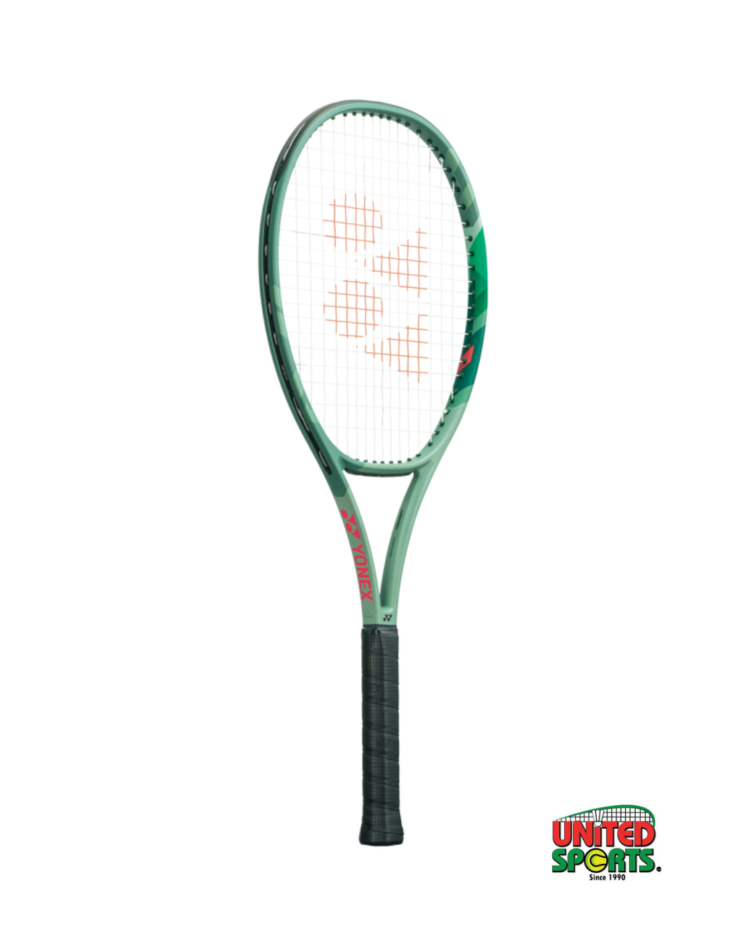 YONEX Tennis Racket PERCEPT 100 Frame – Olive Green