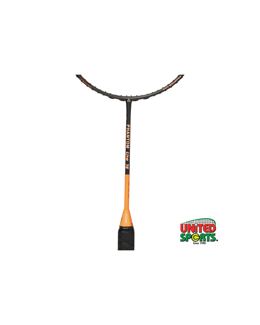ASHAWAY PHANTOM LITE 75 Badminton Racket - Orange & Black