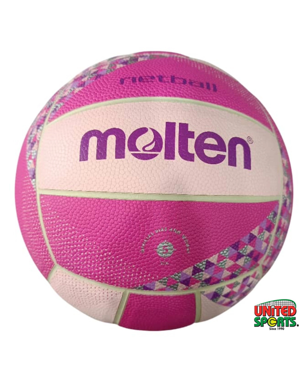 MOLTEN Netball – Light Pink Purple (Size 5)