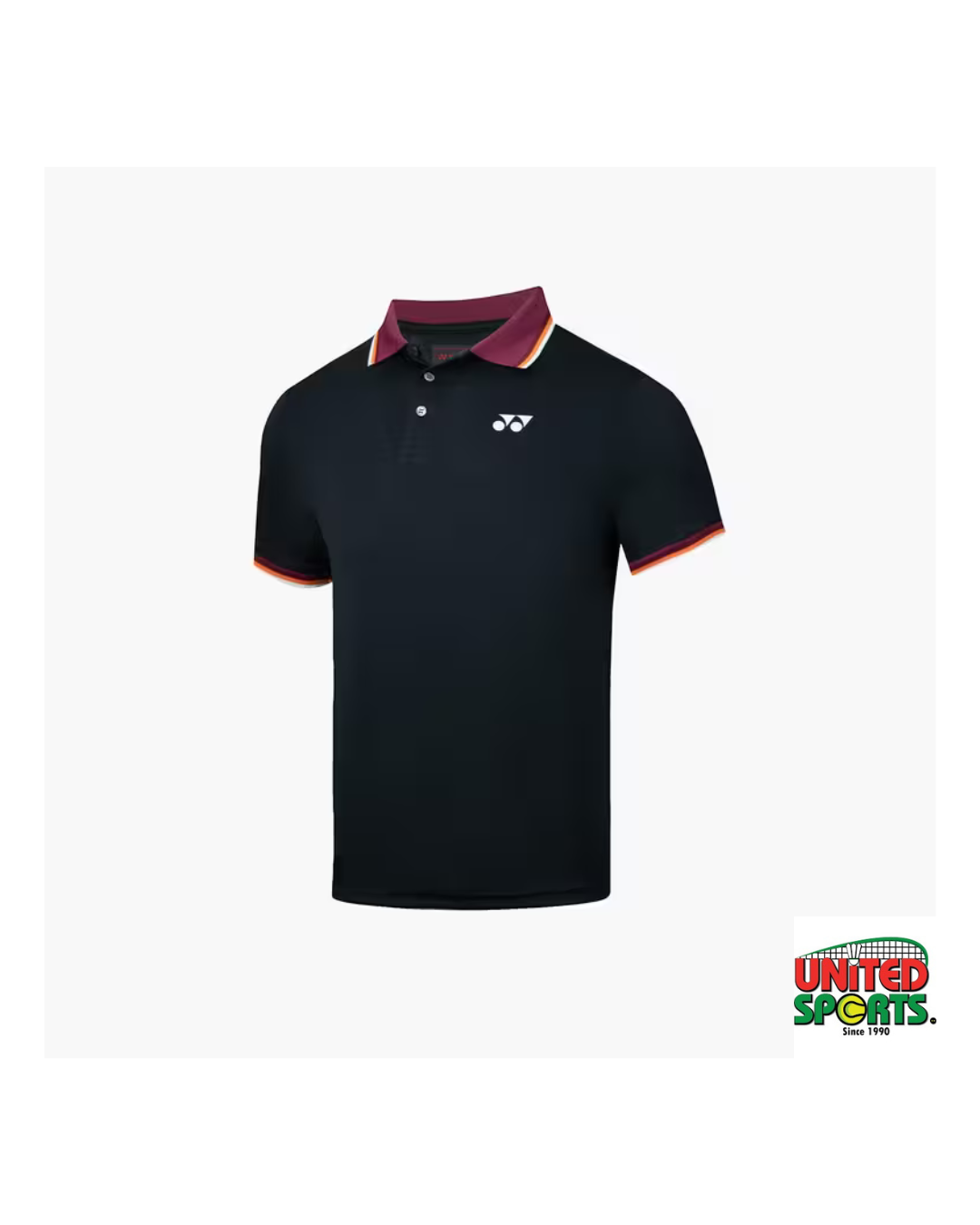 Yonex Collarless T-Shirt (Jet Black)
