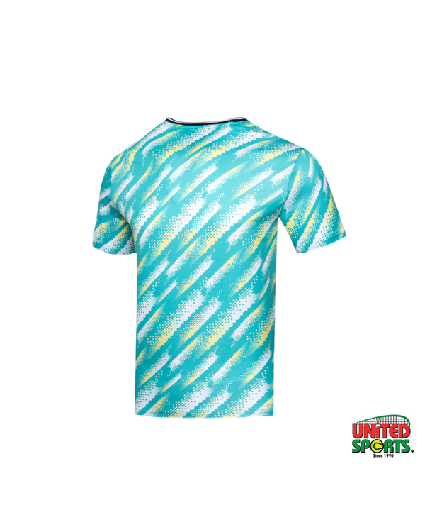 YONEX Collarless T-Shirt (Turquoise) – image 2