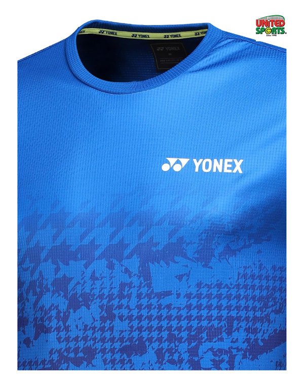 Yonex Collarless T-Shirt (Classic Blue) – image 3