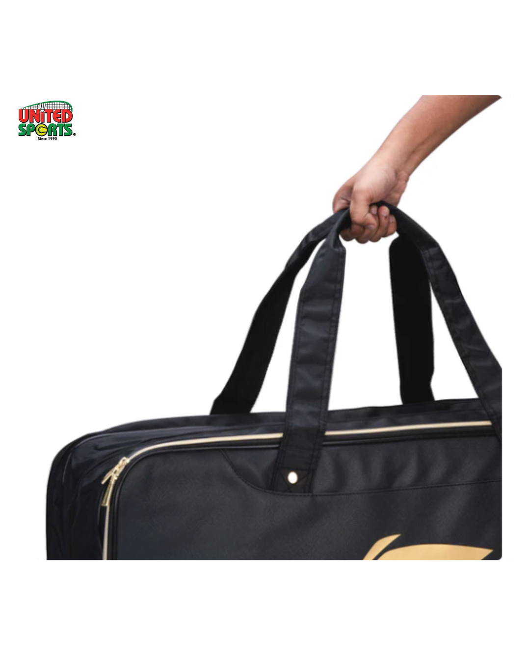 Li-Ning 3 Compartment Racket Bag Black