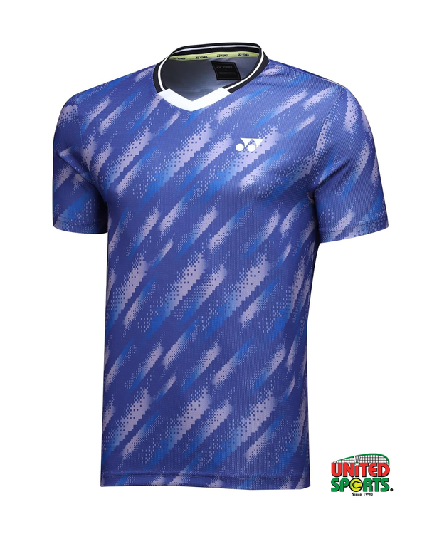 YONEX Collarless T-Shirt (Skipper Blue) – image 2