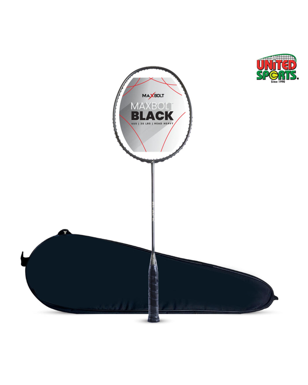 MAXBOLT Badminton Racket Amour Black – image 4