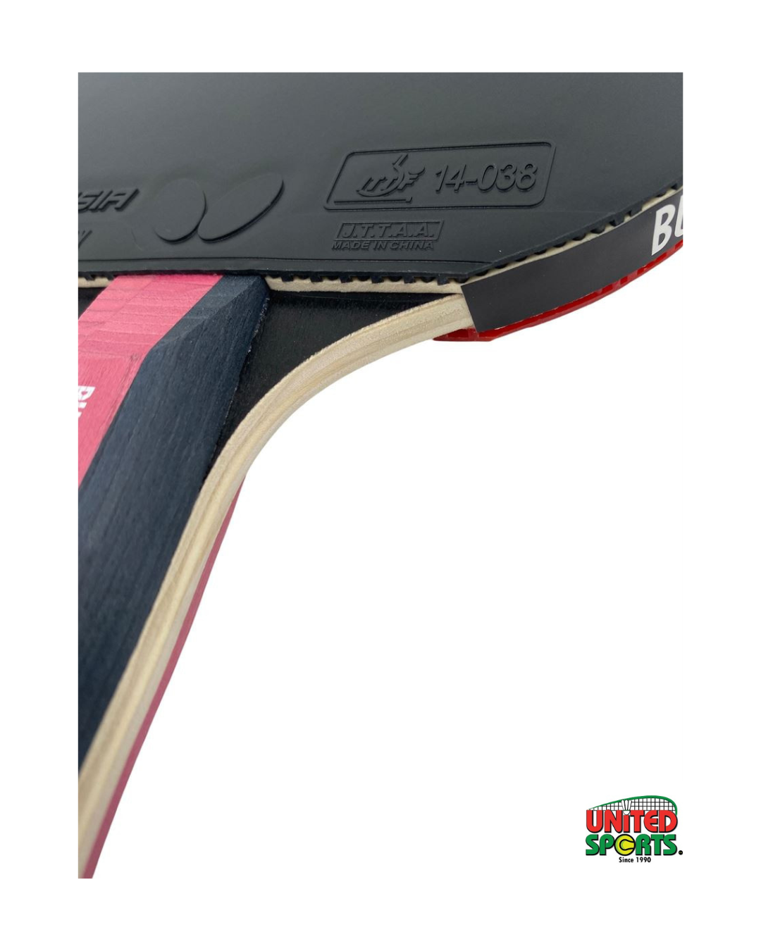 BUTTERFLY Timo Boll Ruby Table Tennis Racket