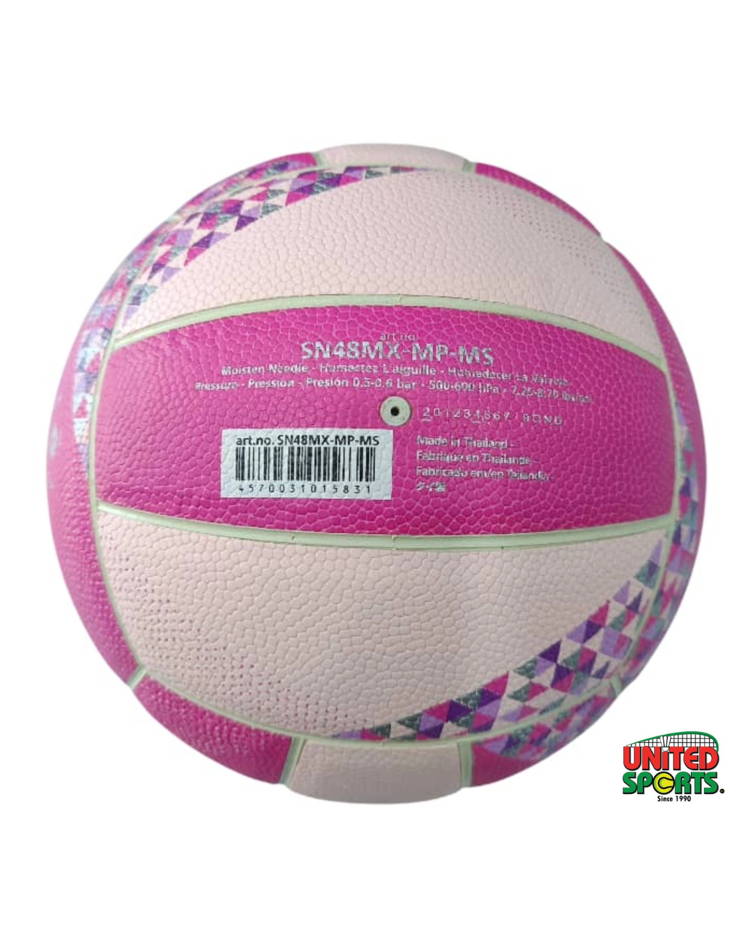 MOLTEN Netball – Light Pink Purple (Size 5)