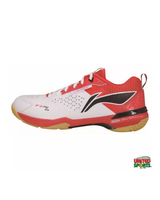 White & Fire Red