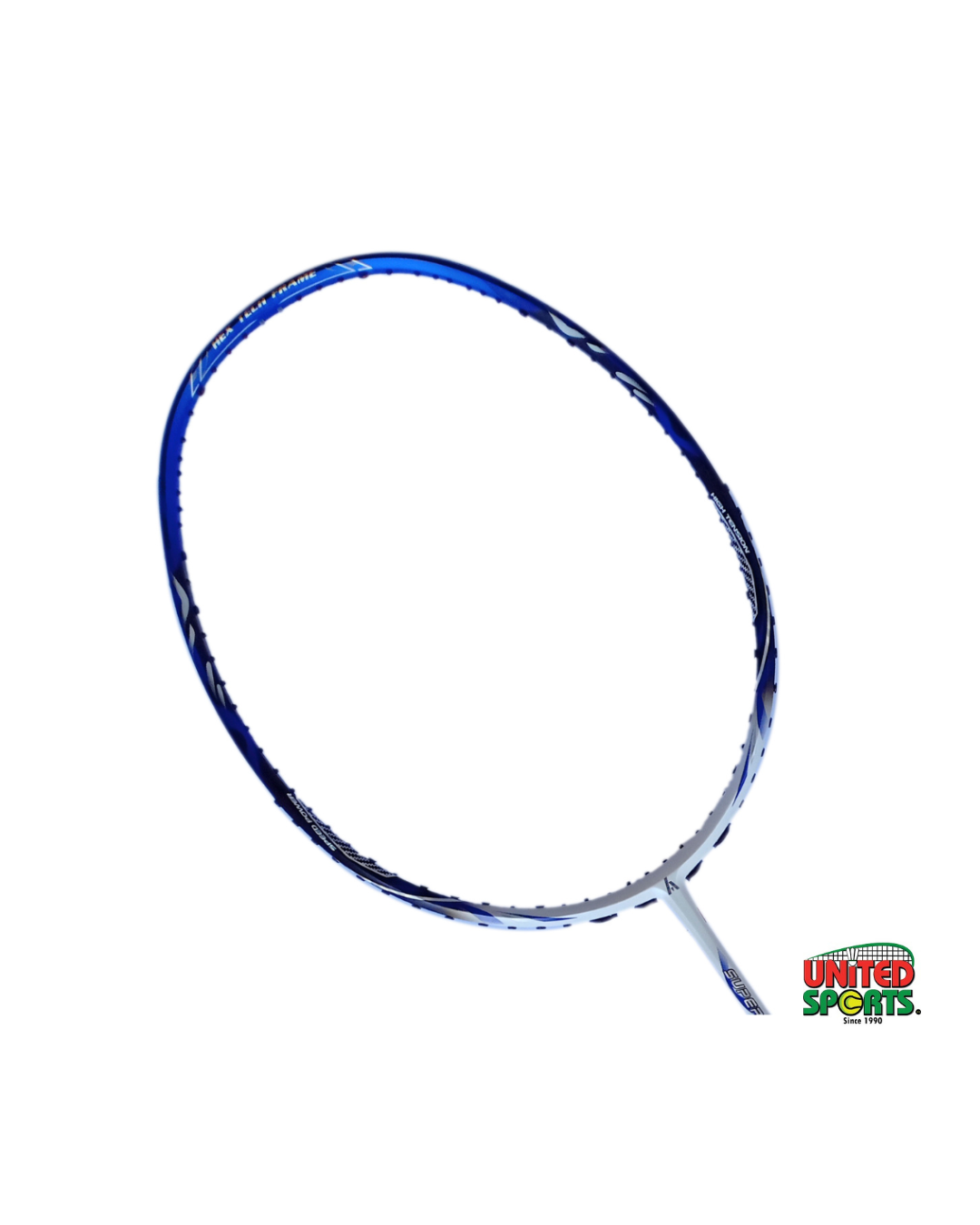 ASHAWAY Badminton Racket Super Light 11 HEX – White / Blue