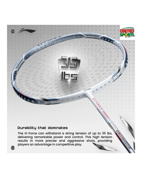 LI-NING G-Force 8900 Badminton Racket – image 3