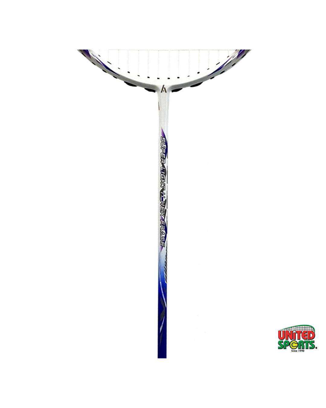 ASHAWAY Badminton Racket Super Light 11 HEX – White / Blue