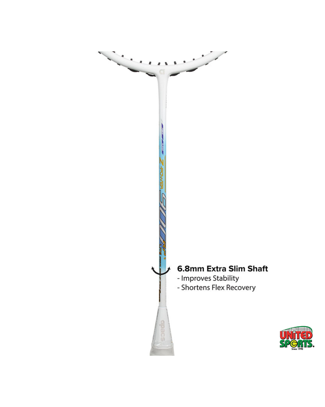APACS  Z-POWER 900 RP+ Lite (6U) Badminton Racket