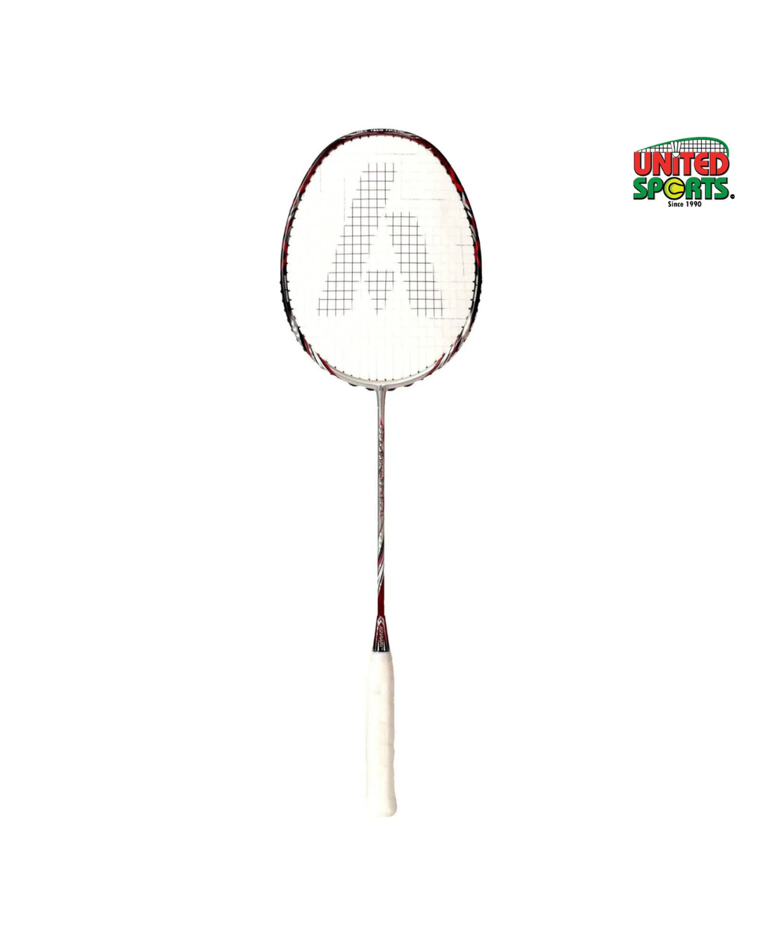 ASHAWAY Badminton Racket Super Light 7 HEX – Silver / Red