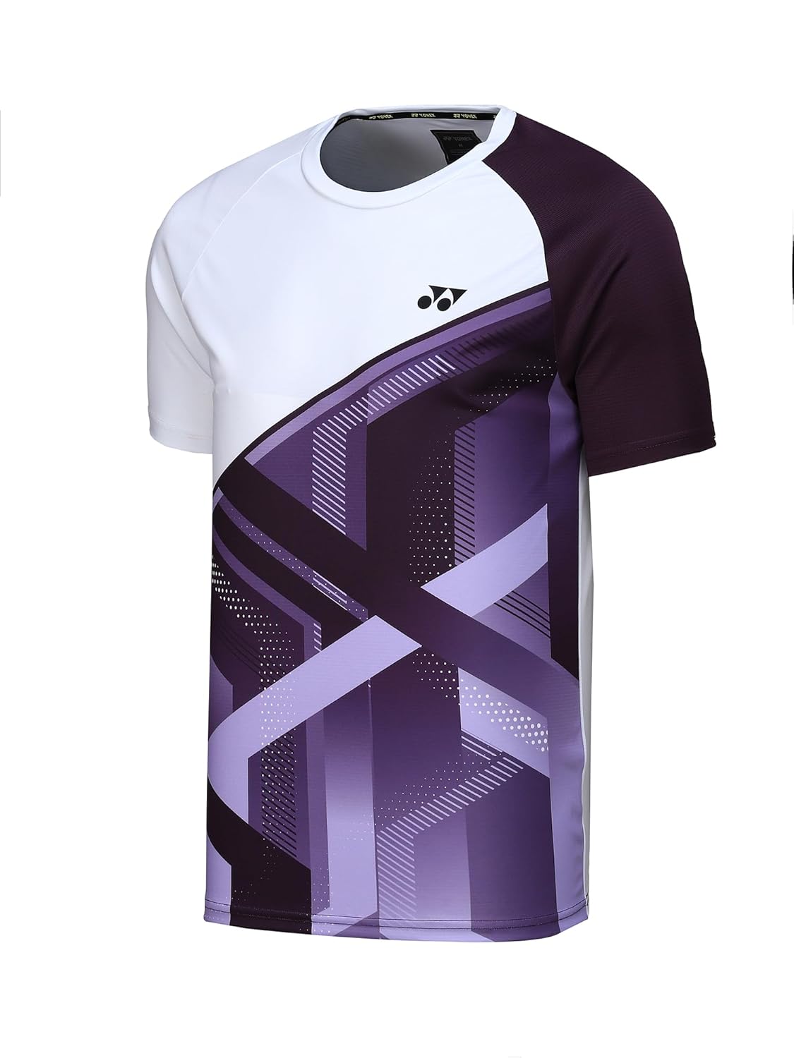 Yonex Collarless T-Shirt (White / Future Dust)