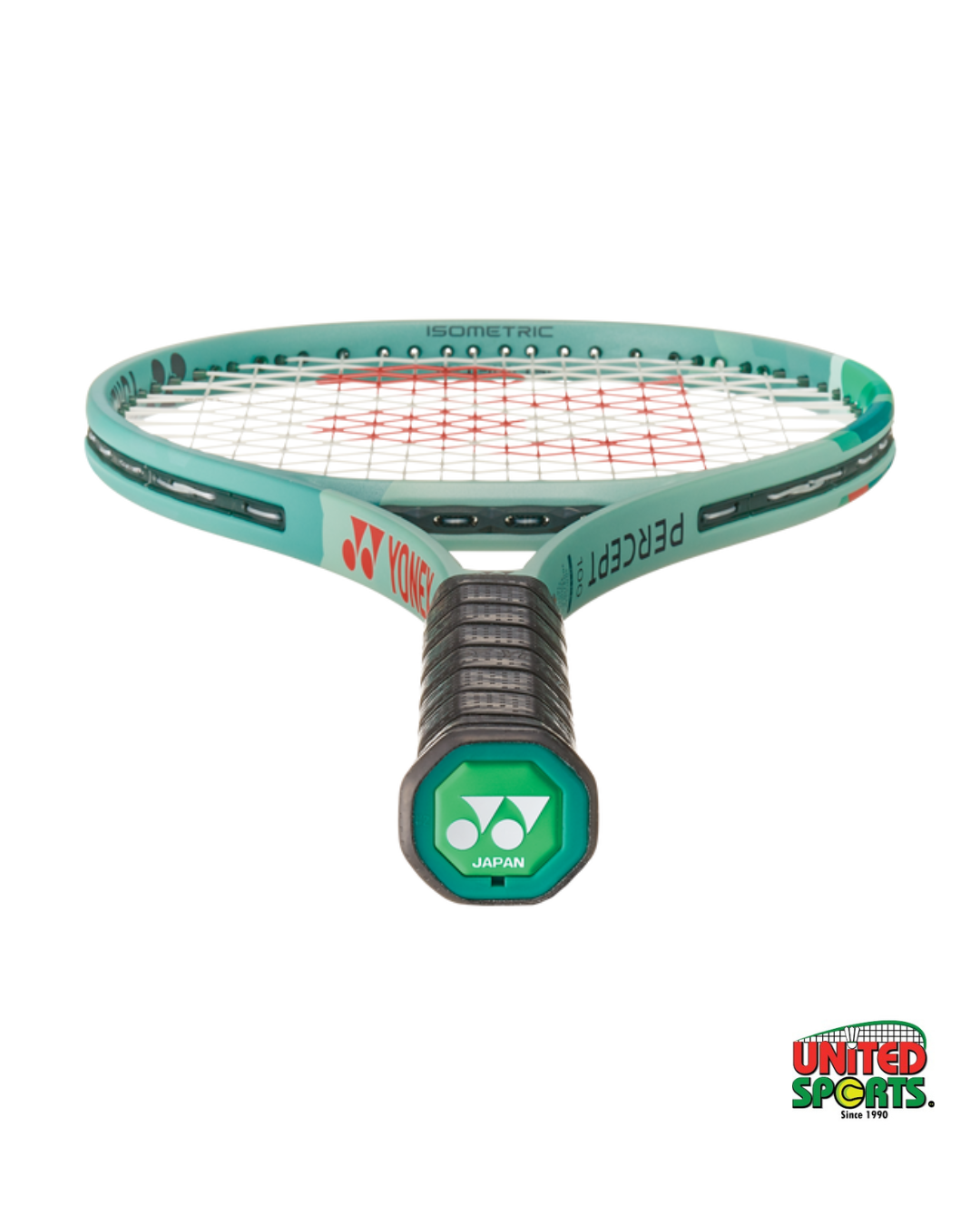 YONEX Tennis Racket PERCEPT 100 Frame – Olive Green