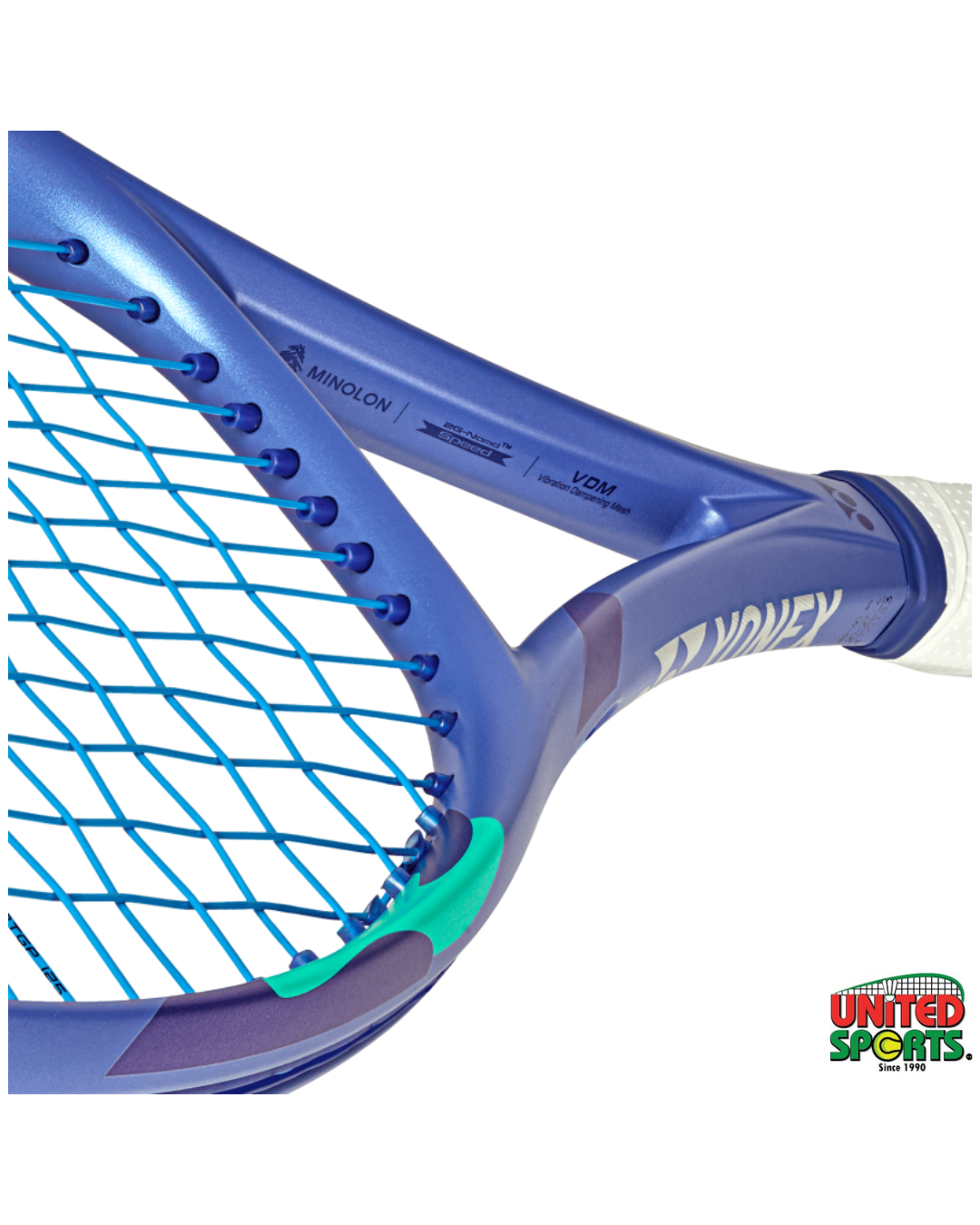 YONEX Tennis Racket EZONE 100L Frame – Blast Blue