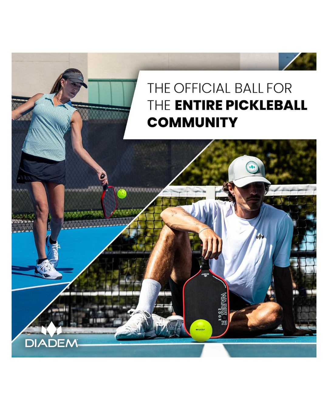 DIADEM Tournament Pickleball 3 Pack
