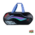 LI-NING 6-in-1 Thermal Badminton Racket Bag - Black