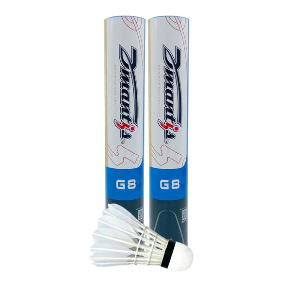 DMANTIS G8 Shuttlecock (Feather Badminton Shuttle) – image 1