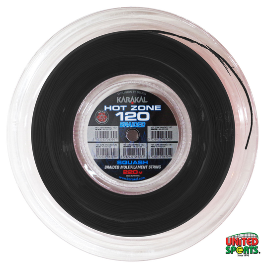 KARAKAL Hot Zone 12 Squash String - BLACK