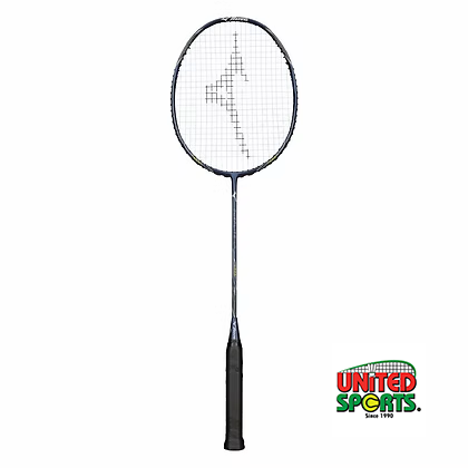 MIZUNO DuraLite 69 Badminton Racket - Deep Blue / Wild Lime