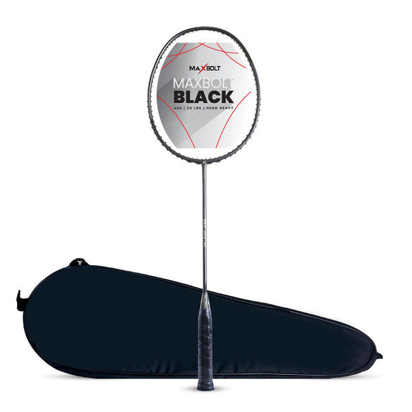 MAXBOLT Badminton Racket Amour Black – image 3