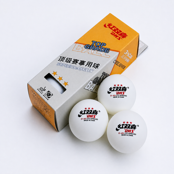 DHS Olympic Games Table Tennis Balls – 3 Balls in Pack (WHITE)