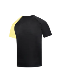 Yonex Collarless T-Shirt (Jet Black / Sulphur Spring)
