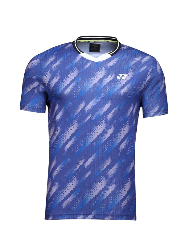 YONEX Collarless T-Shirt (Skipper Blue)