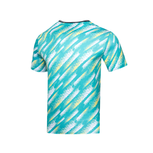YONEX Collarless T-Shirt (Turquoise) – image 2