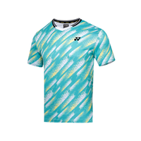 YONEX Collarless T-Shirt (Turquoise)