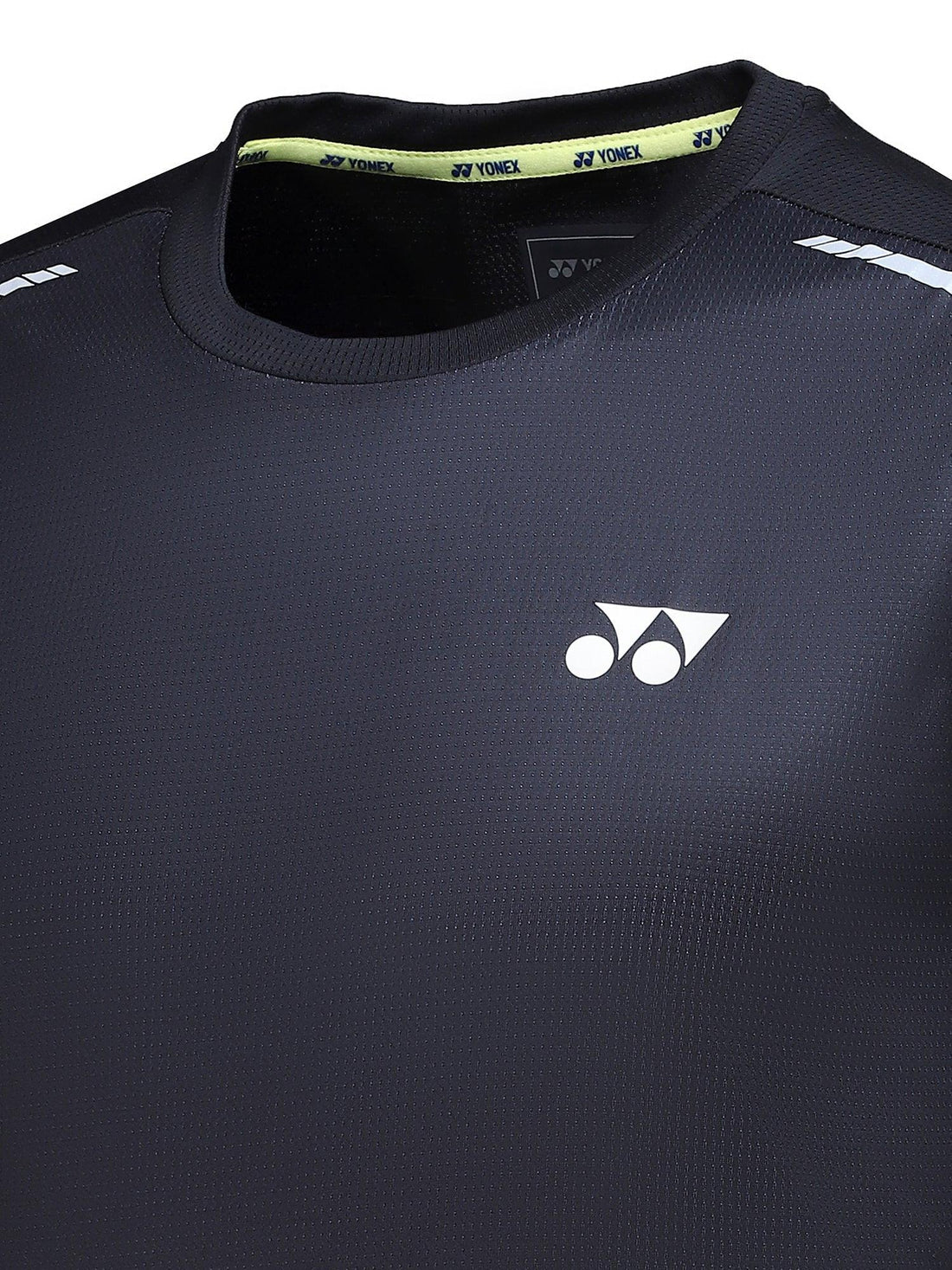 YONEX Sleeveless Collarless T-Shirt (Jet Black)