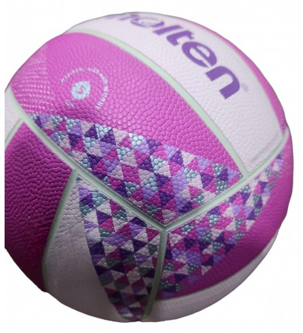 MOLTEN Netball – Light Pink Purple – image 2