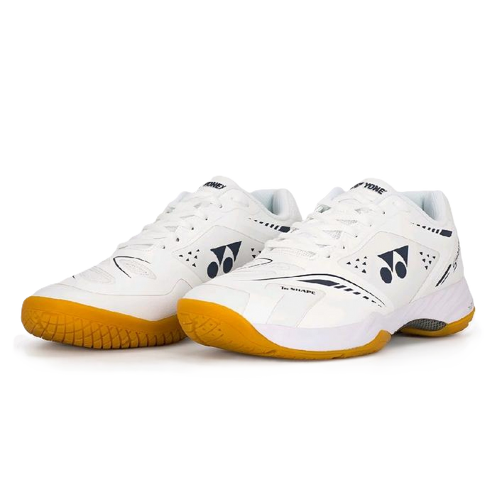 YONEX Stratas Badminton Shoes – White / Dark Indigo  (🟩Arrival-soon 🟩) - image 3
