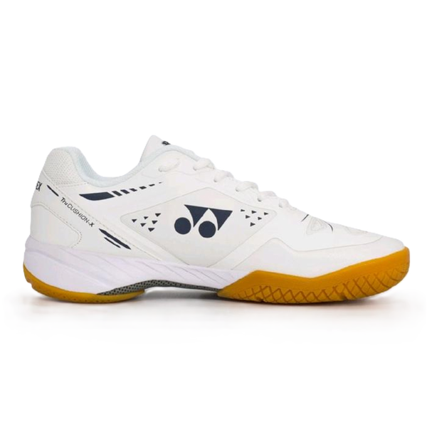 YONEX Stratas Badminton Shoes – White / Dark Indigo  (🟩Arrival-soon 🟩)