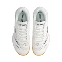 YONEX Stratas Badminton Shoes – White / Dark Indigo  (🟩Arrival-soon 🟩)