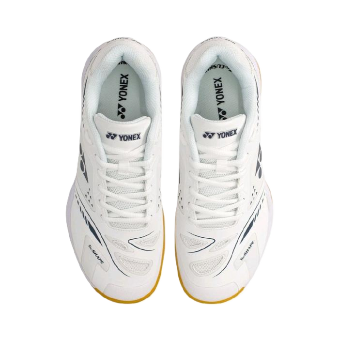 YONEX Stratas Badminton Shoes – White / Dark Indigo  (🟩Arrival-soon 🟩) - image 5