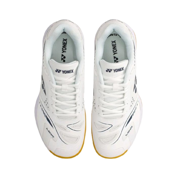 YONEX Stratas Badminton Shoes – White / Dark Indigo  (🟩Arrival-soon 🟩) – image 5
