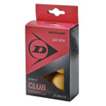 DUNLOP Club Champ Table Tennis Ball – Orange (6 Pcs)